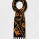 Opulent Baroque Pattern Silk Scarf by Monzoro – view 6
