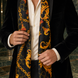 Opulent Baroque Pattern Silk Scarf by Monzoro – view 15
