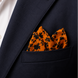 Orange Silhouette Pocket Square by Monzoro – view 10