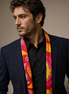 Paisley Shape - Silk Men Scarf by Monzoro – view 9