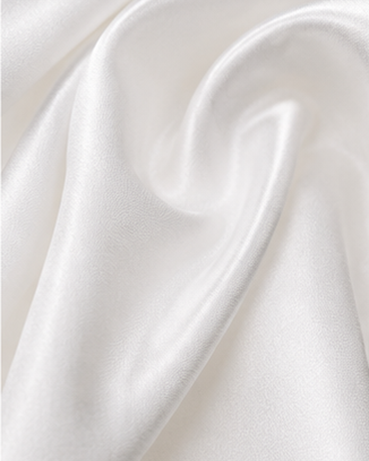 Pearl White Paradigm Silk Pocket Square by Monzoro – view 7