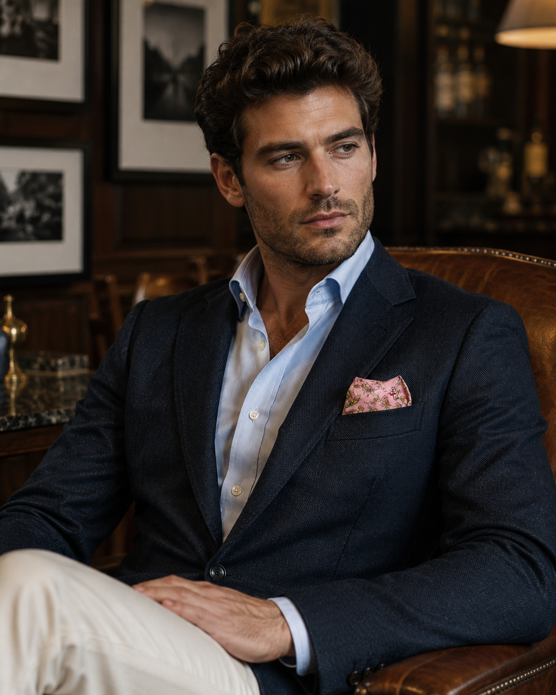 Picnic Charms Silk Pocket Square by Monzoro – view 14