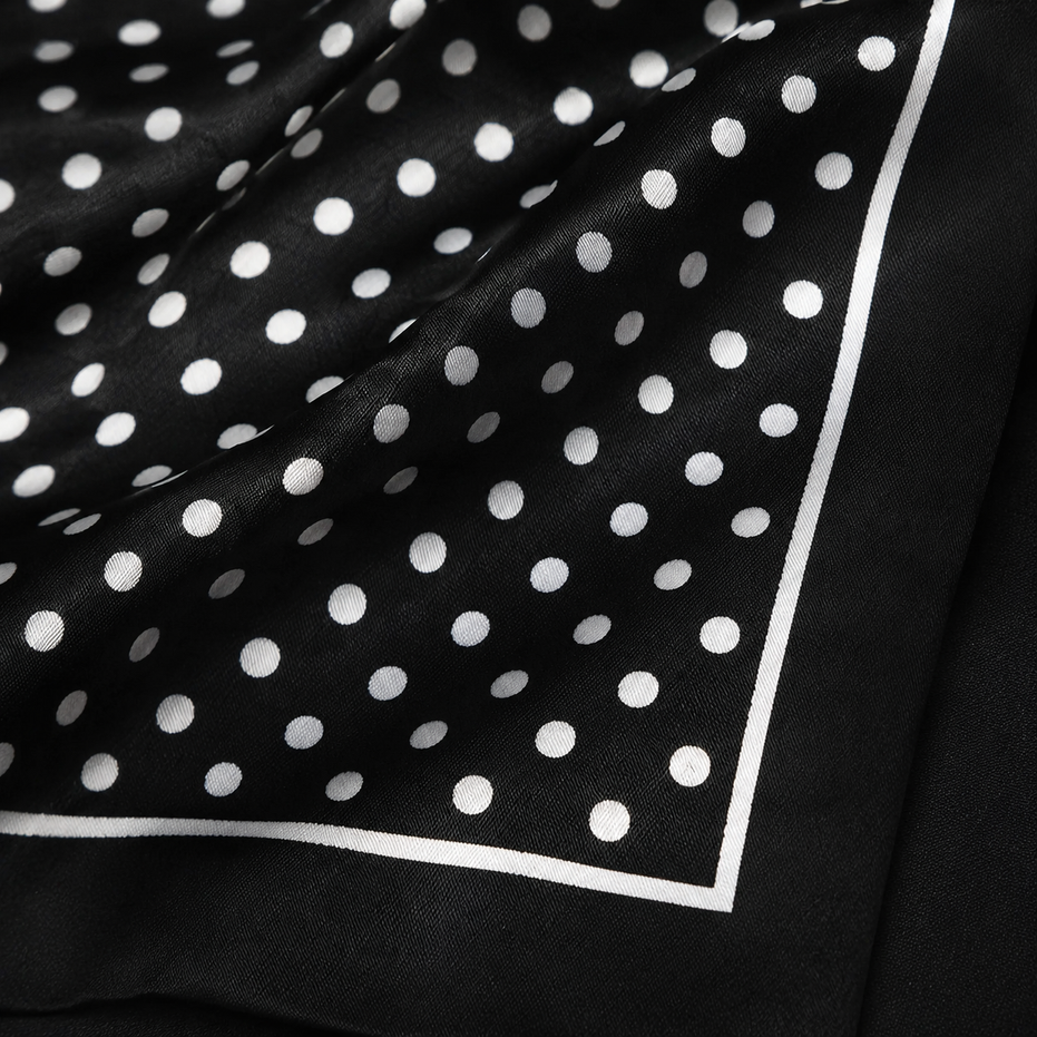 Point Black Silk Pocket Square by Monzoro – view 16