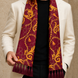 Rose Vertical Silk Scarf by Monzoro – view 18