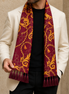 Rose Vertical Silk Scarf by Monzoro – view 18