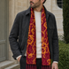 Rose Vertical Silk Scarf by Monzoro – view 21