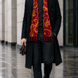 Rose Vertical Silk Scarf by Monzoro – view 28