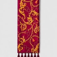 Rose Vertical Silk Scarf by Monzoro – view 3