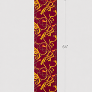 Rose Vertical Silk Scarf by Monzoro – view 4