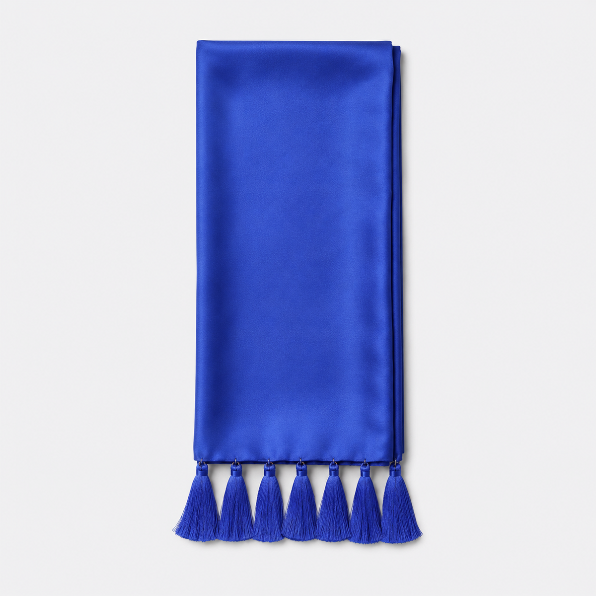 Royal Blue - Silk Scarf by Monzoro – view 7