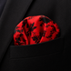 Scarlet Shadow Silk Pocket Square by Monzoro – view 17