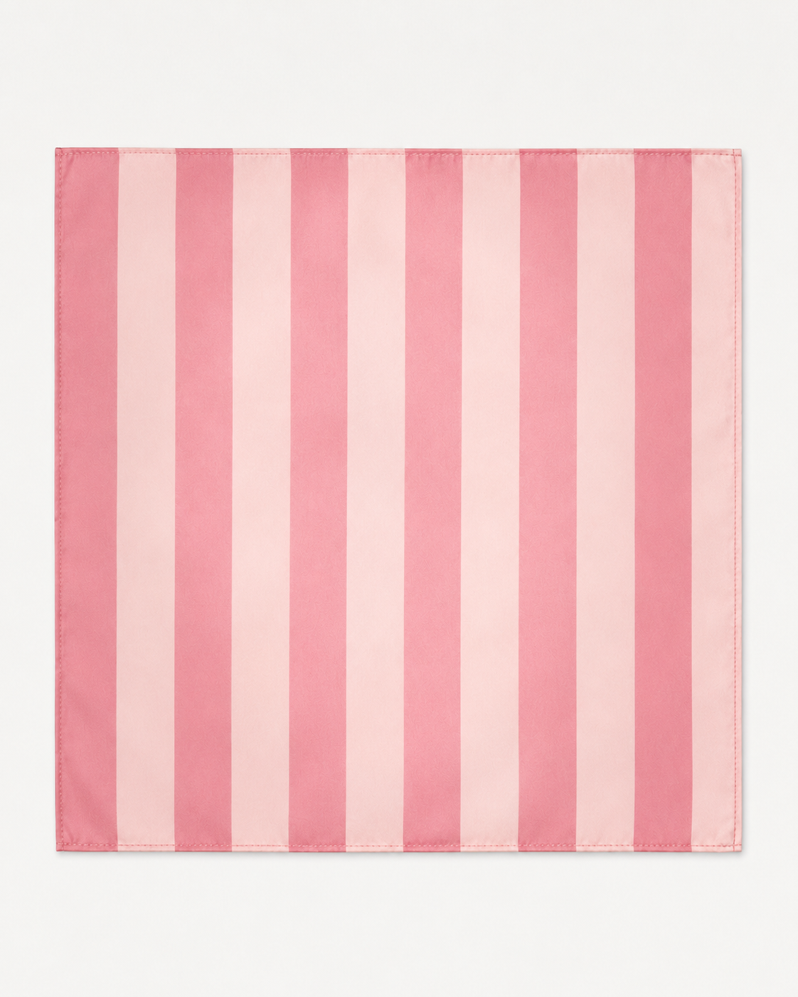 Soft Pink Striped Silk Pocket Square by Monzoro – view 15