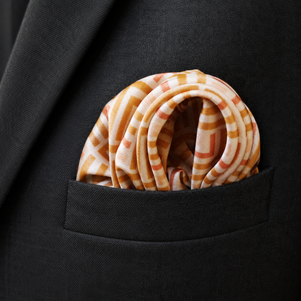 Texture Art - Silk Pocket Square by Monzoro – view 10