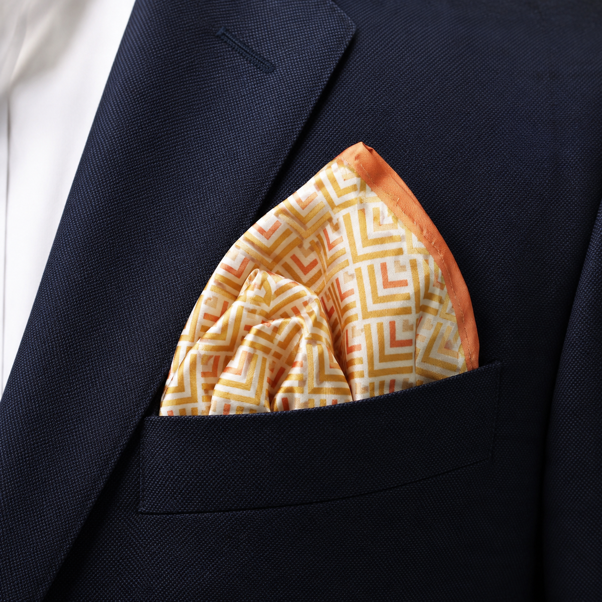 Texture Art - Silk Pocket Square by Monzoro – view 11