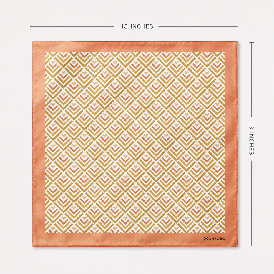 Texture Art - Silk Pocket Square by Monzoro – view 14