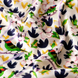 Tropical Birds & Flowers- Silk Pocket Square by Monzoro – view 9