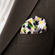 Tropical Birds & Flowers- Silk Pocket Square by Monzoro – view 12