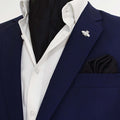 The Black Matter Silk Ascot Set by Monzoro