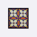 Mexican Talavera - Silk Pocket Square by Monzoro