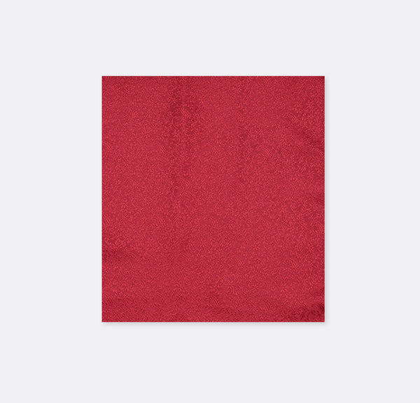 True Red Self Tie & Pocket Square Set
