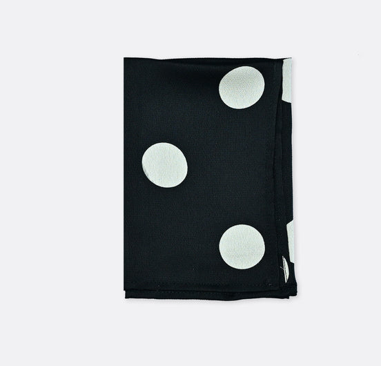 Circle Time Silk Pocket Square by Monzoro – view 2