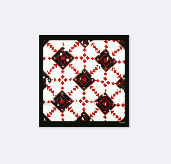 Romanian Traditional - Silk Pocket Square by Monzoro