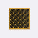 Golden Mirage Pattern Silk Pocket Square by Monzoro