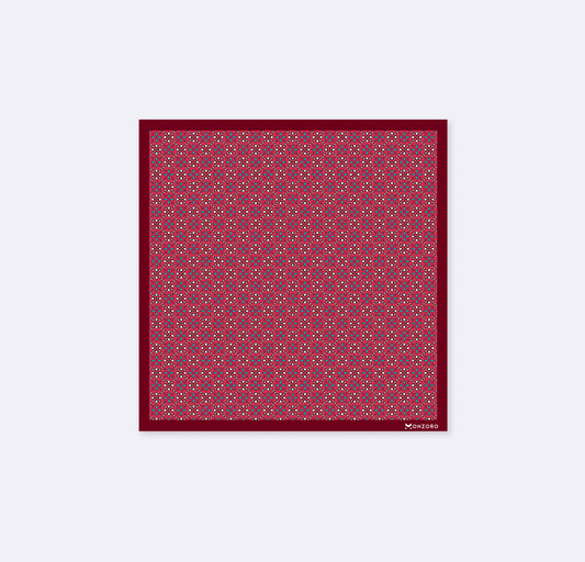 Seamless Repeat Pattern Silk Pocket Square