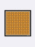 Geometric Repeat Pattern Silk Pocket Square