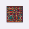 African Art Silk Pocket Square by Monzoro