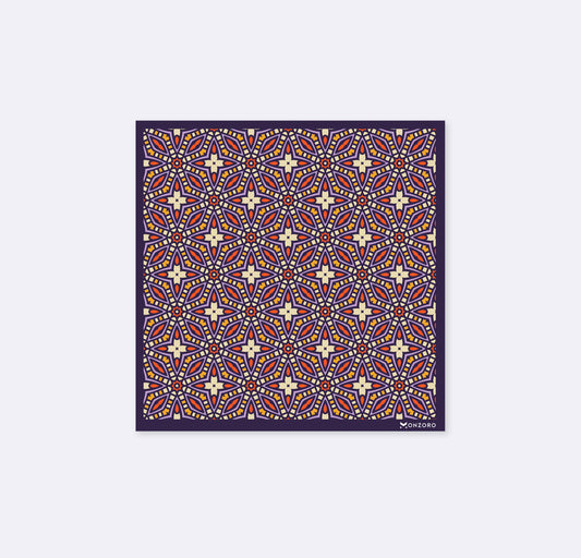 Colourful Abstract Art Silk Pocket Square