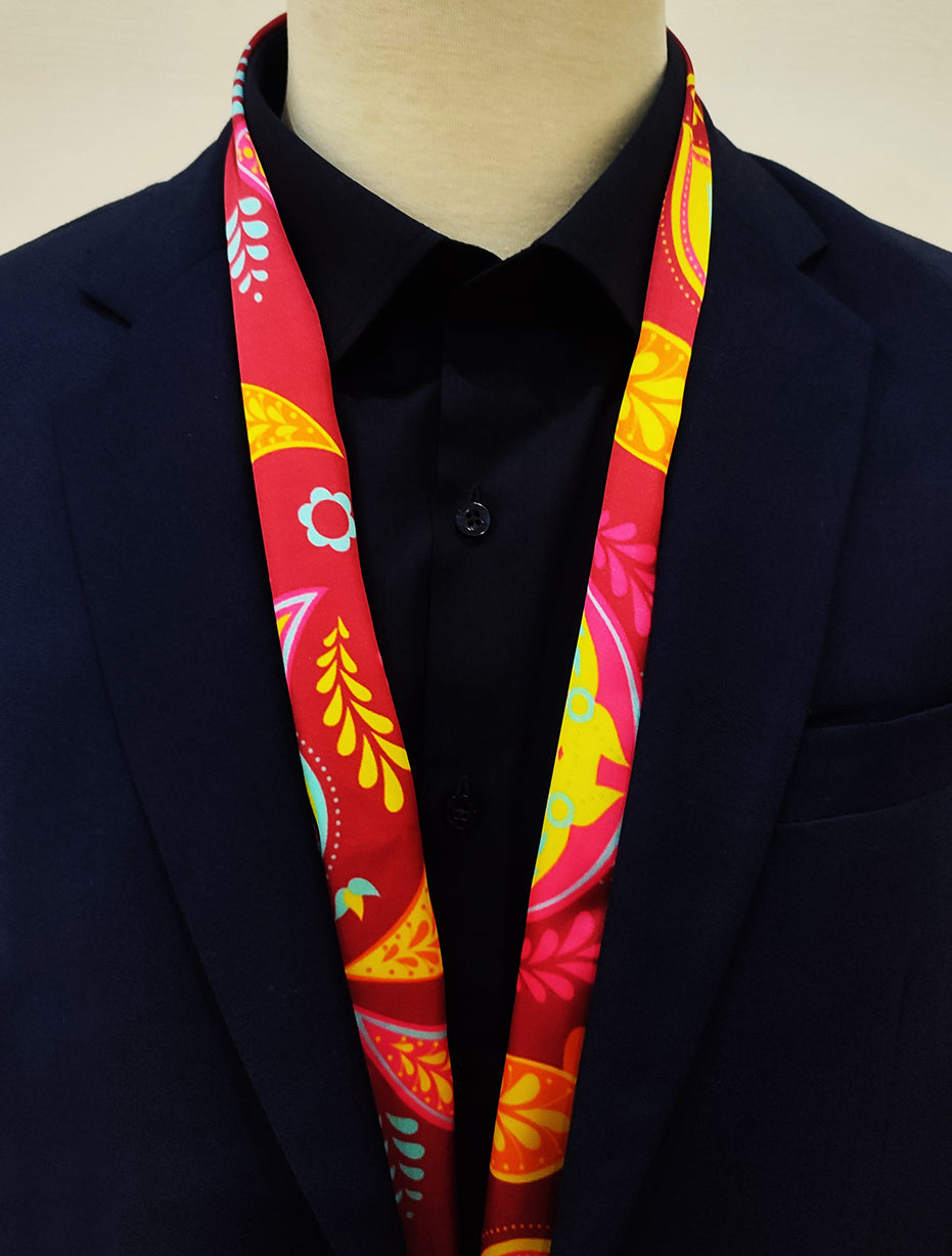 Paisley Shape - Silk Men Scarf by Monzoro – view 3
