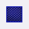 White Conifer - Silk Pocket Square by Monzoro