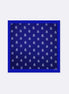 White Conifer - Silk Pocket Square by Monzoro