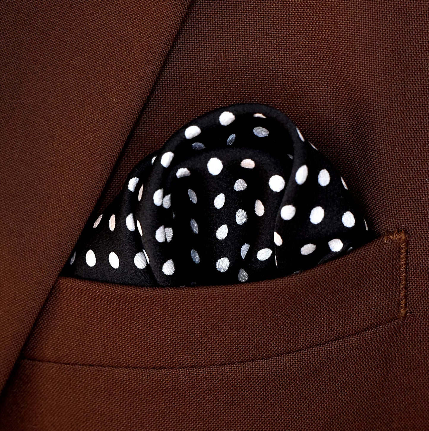 Point Black Silk Pocket Squares