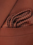 Brown Dot Polka - Silk Pocket Square