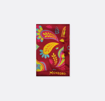 Paisley Shape Silk Pocket Square by Monzoro – view 2