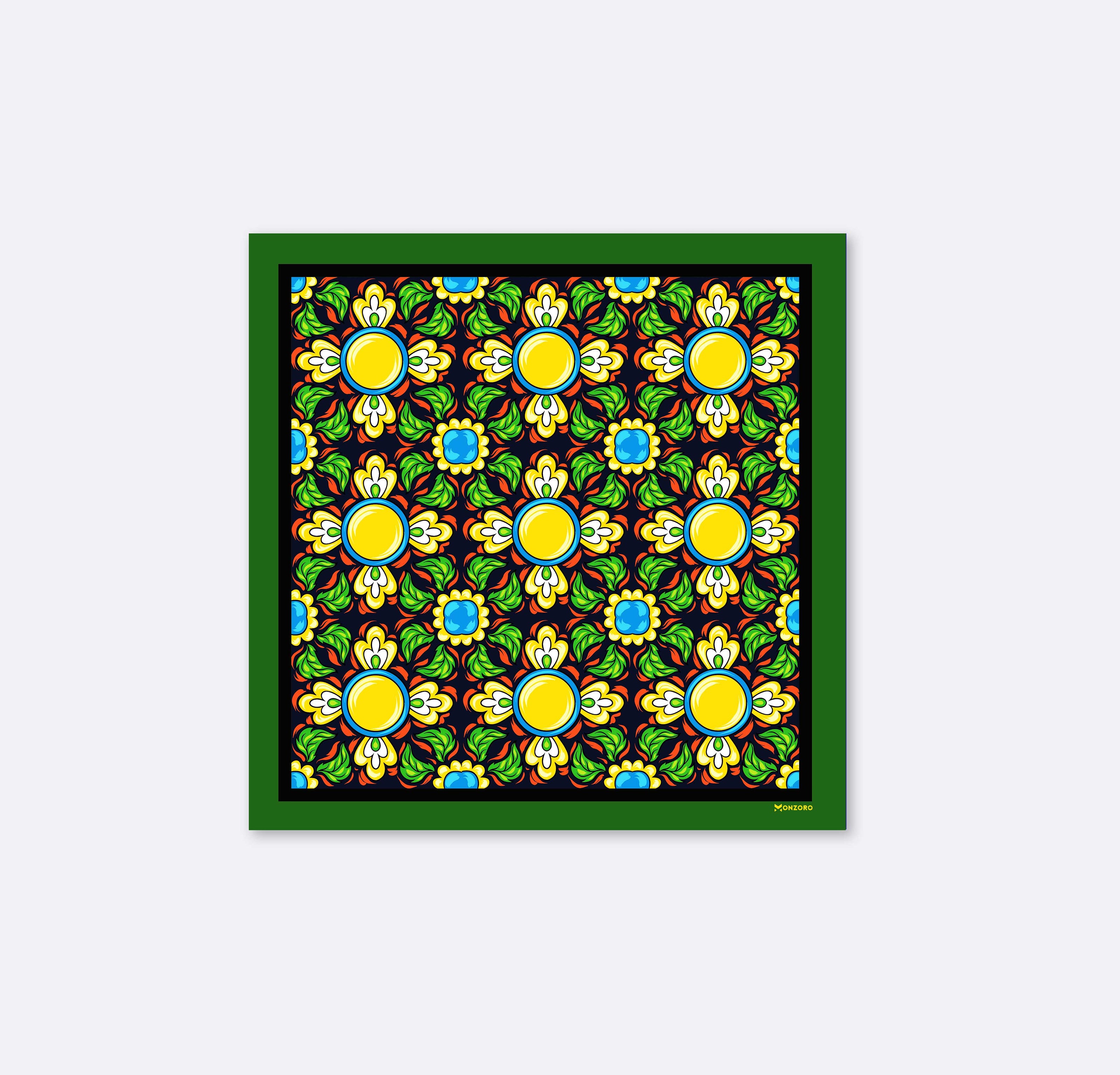 Italian Seamless - Silk Pocket Square by Monzoro