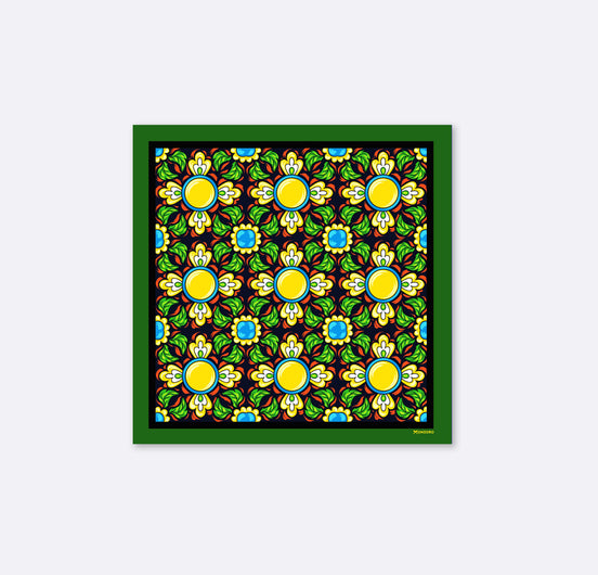 Italian Seamless - Silk Pocket Square by Monzoro