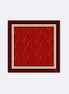 Red Velvet - Silk Pocket Square by Monzoro
