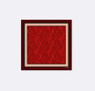 Red Velvet - Silk Pocket Square by Monzoro