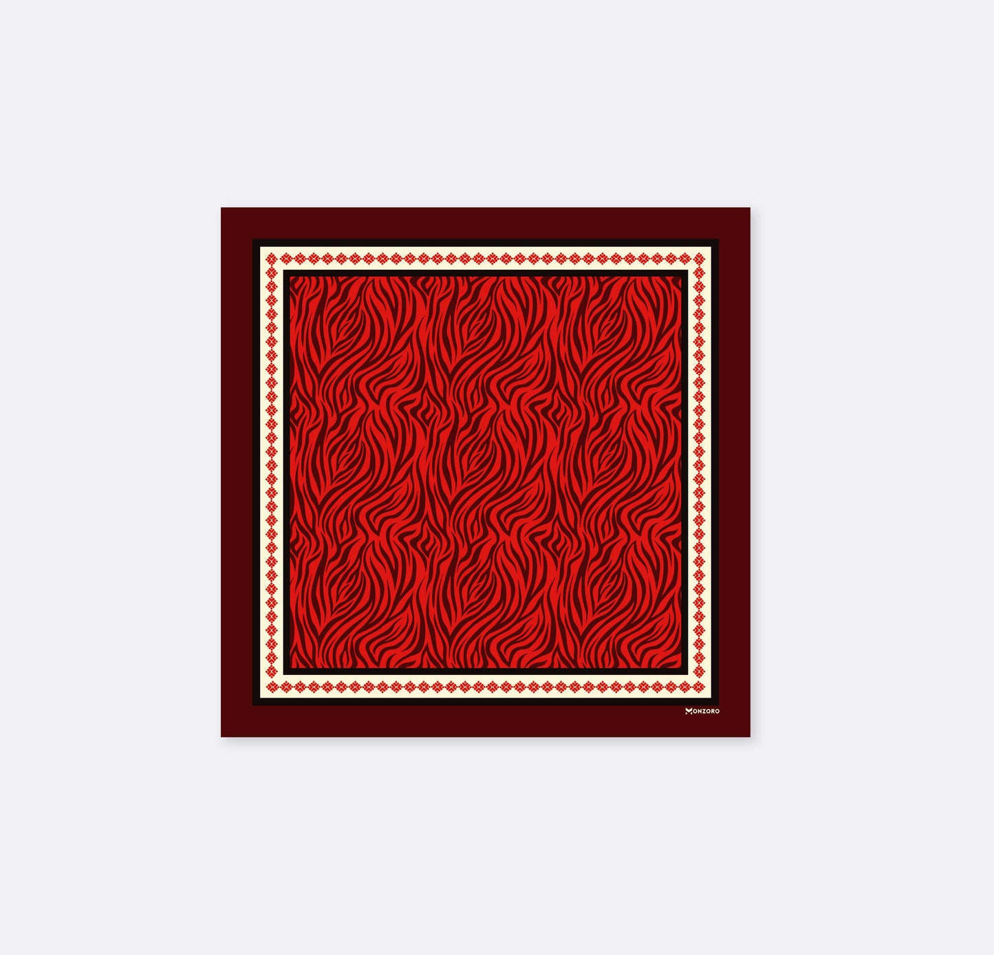 RED VELVET - SILK POCKET SQUARES