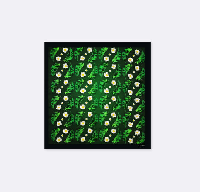 Floret - Silk Pocket Square by Monzoro