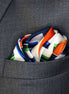 Techno Illusion – Silk Pocket Square by Monzoro – view 6