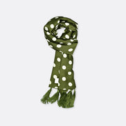 Forest Polka - Silk Men Scarf by Monzoro