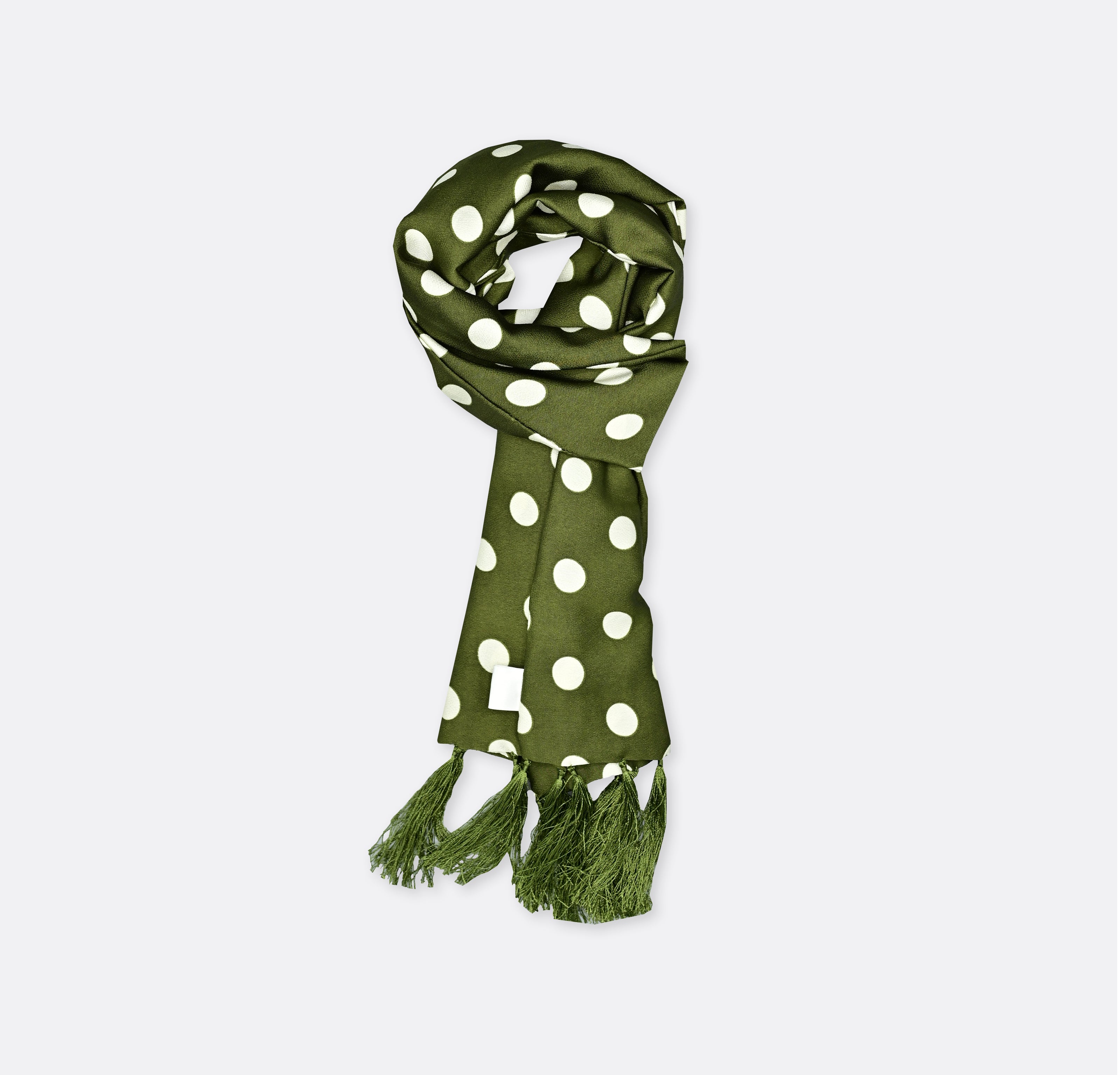 Forest Polka - Silk Men Scarf by Monzoro