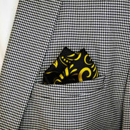 Chinese Floral Art – Silk Pocket Square by Monzoro – view 6