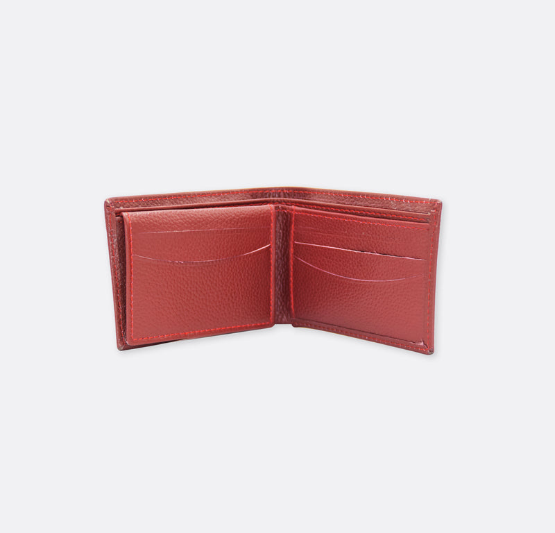Red - Cow Leather - Smart Wallet
