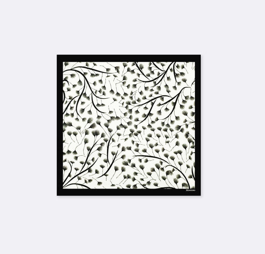 Modern Floral - Silk Pocket Square