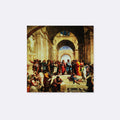 School of Athens - Silk Pocket Square by Monzoro